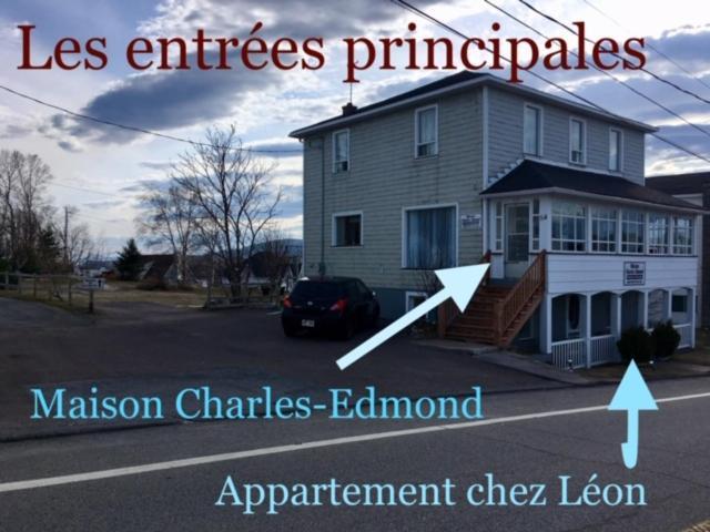 Appartement Chez Leon Grandes-Bergeronnes Zewnętrze zdjęcie